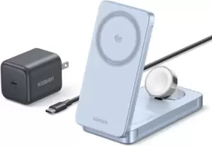 Беспроводное зарядное Ugreen W757 65901 (голубой) фото