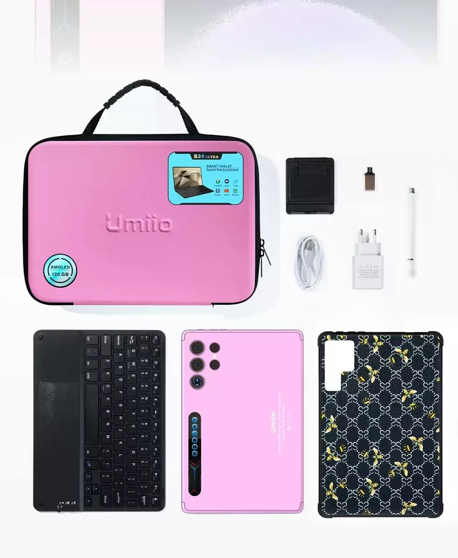 Планшет Umiio S24 Ultra 6GB/128GB (розовый) фото 3