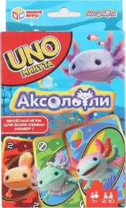 Настольная игра Умные игры Аксолотль. UNO минута 4630395061124 фото