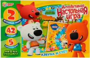 Настольная игра Умные игры Азбука и счет. Ми-ми-мишки 4680107974259 фото