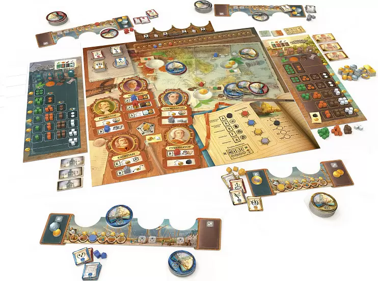 Настольная игра Фабрика Игр Ост-Индская компания 17080f фото