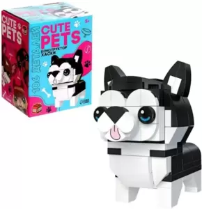 Конструктор Unicon Cute pets Хаски 9278948 фото