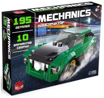 Unicon Mechanics. Спорткар 10 в 1 9614752