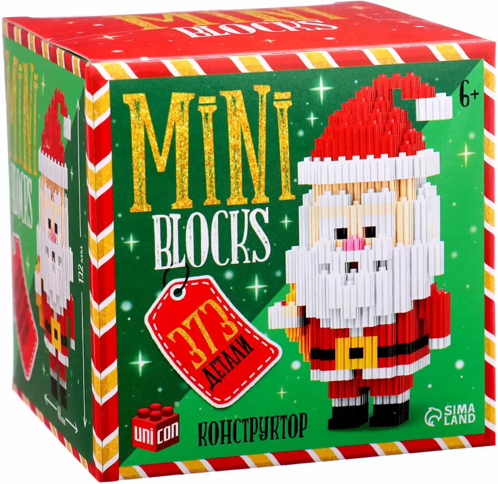 Unicon Mini Blocks. Дед Мороз 68510 / 10380022