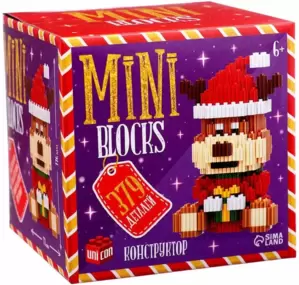 Конструктор Unicon Mini Blocks. Олень 68511 / 10380023 фото