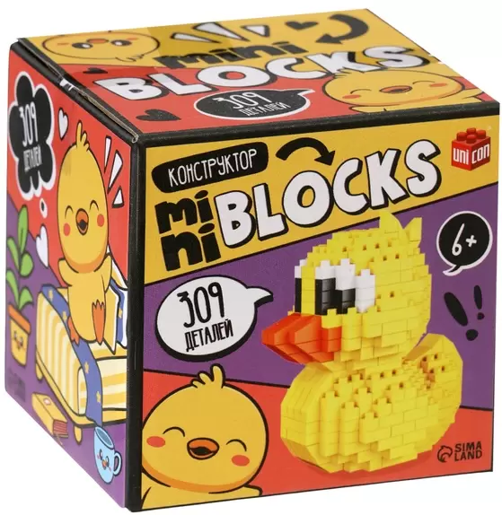 Unicon Mini Blocks. Уточка / 10869341