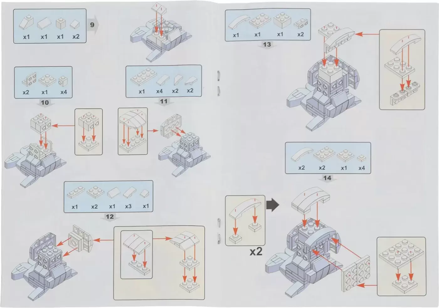 Микроконструктор Unicon Pixi. Тюлень 30001-1 / 10797793 фото