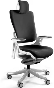 Офисное кресло Unique Wau 2 White Fabric (черный) фото