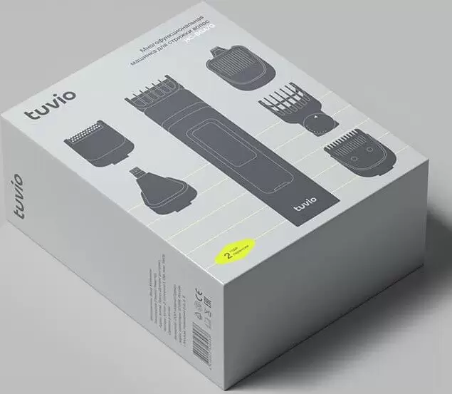 Машинка для стрижки волос Tuvio HC-BGA7G (серый) фото