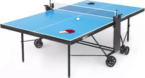 Теннисный стол Unix Line Compact indoor 18mm MDF (синий) фото