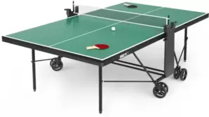 Теннисный стол Unix Line Compact indoor 18mm MDF (зеленый) фото