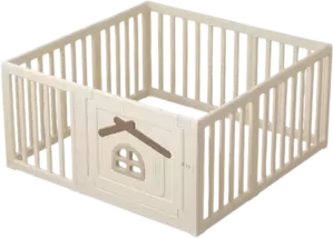 Игровой манеж UNIX Kids Classic Tree House 130x130 (Camel) фото