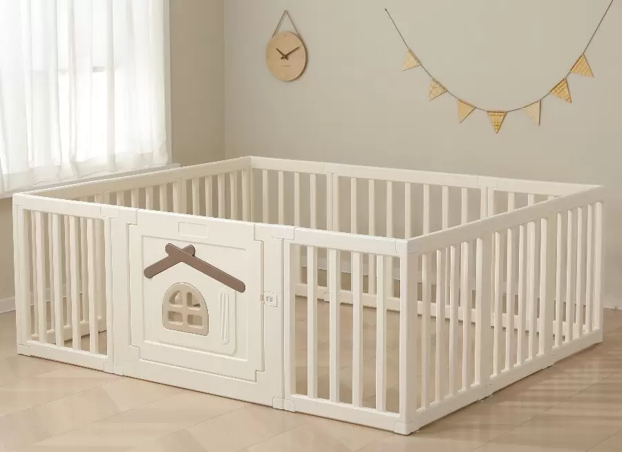 Игровой манеж UNIX Kids Classic Tree House 150x180 (Camel) фото