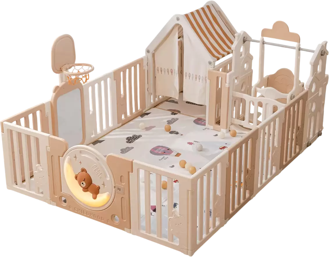 UNIX Kids DeLuxe House 150x180 (Camel)