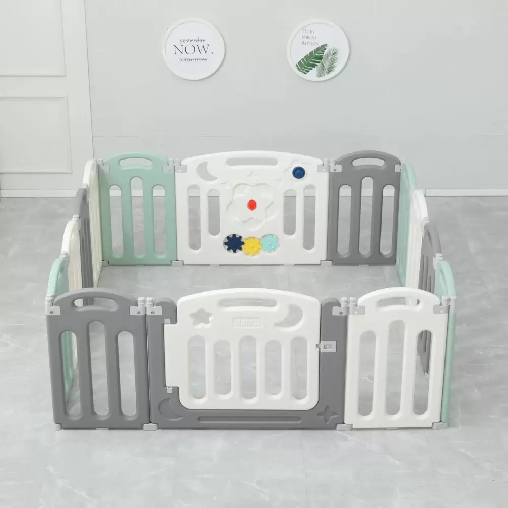 Игровой манеж UNIX Kids Simple 114x151 (Color) фото