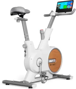 Велотренажер UNIXFit MV-500T Wood (15,6 TFT&#39;)