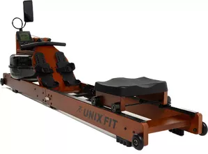 Гребной тренажер Unixfit Wood Rower Dark фото