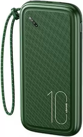 Usams US-CD150 PB56 10000mAh (зеленый)