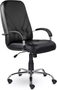 Офисное кресло UTFC Комо В хром (черный) фото