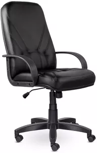Офисное кресло UTFC Комо В пластик (черный) фото