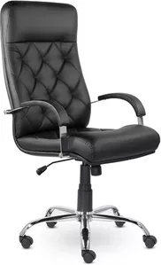 Офисное кресло UTFC Верона К-10 В хром черный  фото