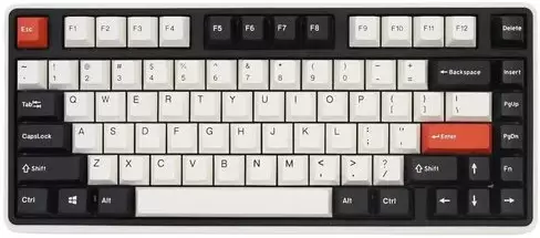 Varmilo Minilo75 HE/Gg-Gag White/black