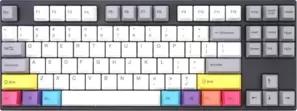 Varmilo VD87 V2 Dual Mode CMYK (Cherry MX Brown, нет кириллицы)