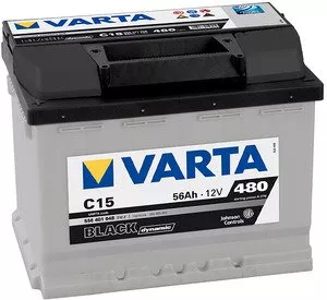 Аккумулятор VARTA BLACK Dynamic C15 556401048 (56Ah) фото