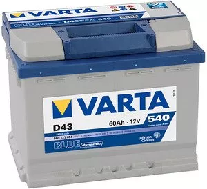 Аккумулятор VARTA BLUE Dynamic D43 560127054 (60Ah) фото