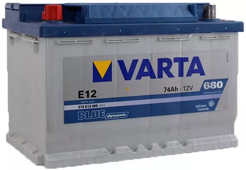 Аккумулятор VARTA BLUE Dynamic E12 574013068 (74Ah) фото