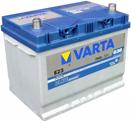 Аккумулятор VARTA BLUE Dynamic E23 570412063 (70Ah) фото