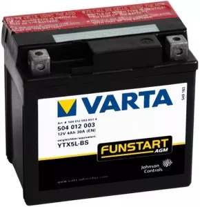 Аккумулятор VARTA FUNSTART AGM 504012003 (4Ah) фото