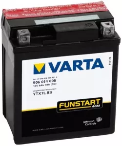Аккумулятор VARTA FUNSTART AGM 506014005 (6Ah) фото