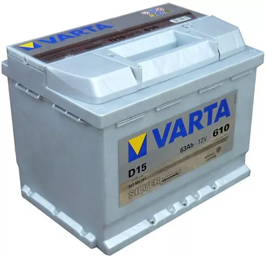 Аккумулятор VARTA SILVER Dynamic D15 563400061 (63Ah) фото