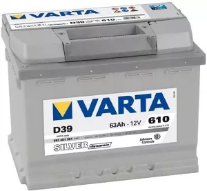Аккумулятор VARTA SILVER Dynamic D39 563401061 (63Ah) фото