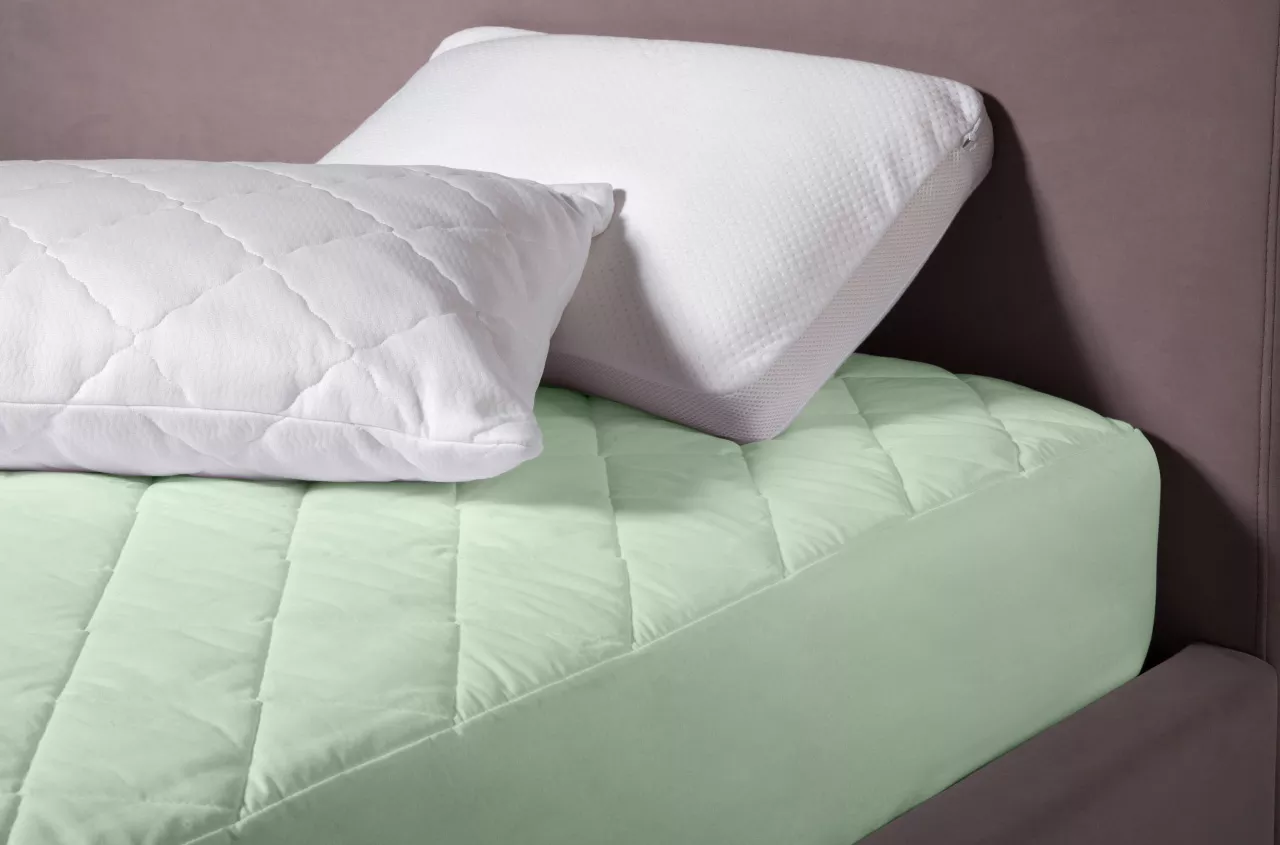 Наматрасник защитный Vegas Cotton S1 120x198 (фисташковый) фото