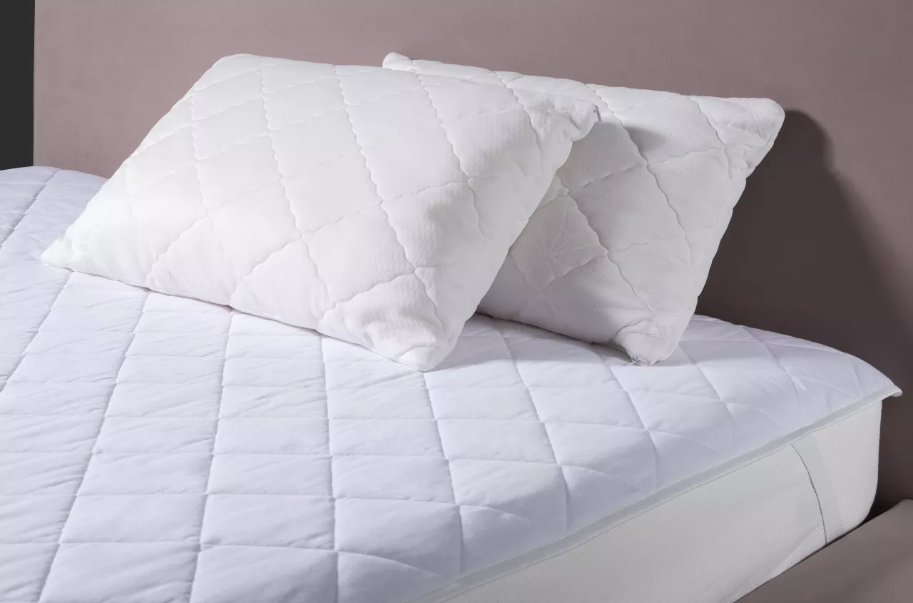 Наматрасник защитный Vegas Cotton S4 160x198 (белый) фото