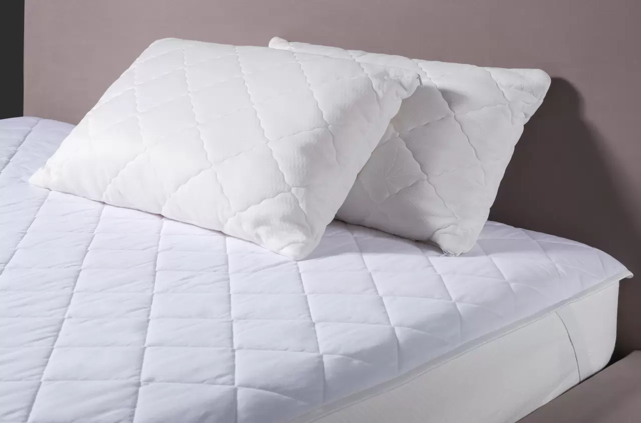 Наматрасник в кроватку Vegas Cotton S4 60x120 (белый) фото