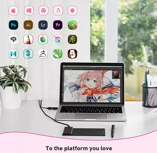 Графический планшет Veikk Creator Pop VK430 фото