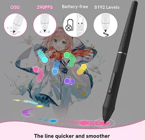 Графический планшет Veikk Creator Pop VK430 фото