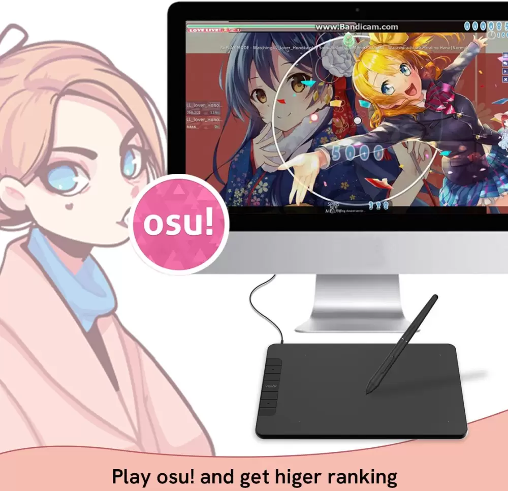 Графический планшет Veikk Creator VK640 фото