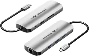 Док-станция Vention USB Type C 8 в 1 фото
