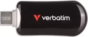 Verbatim Plectra USB-C Flash Drive Black 128GB (30225)