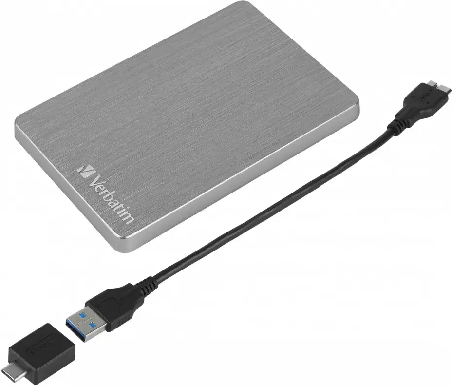 Внешний накопитель Verbatim Store 'n' Go Alu 1TB (серый) фото