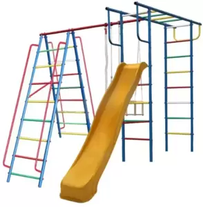Детский спортивный комплекс Вертикаль А1+П дачный с горкой 3,0 м фото