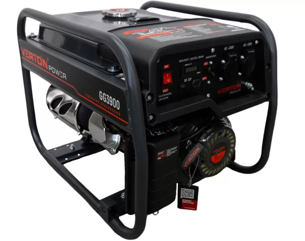 Бензиновый генератор Verton Power GG3900 фото