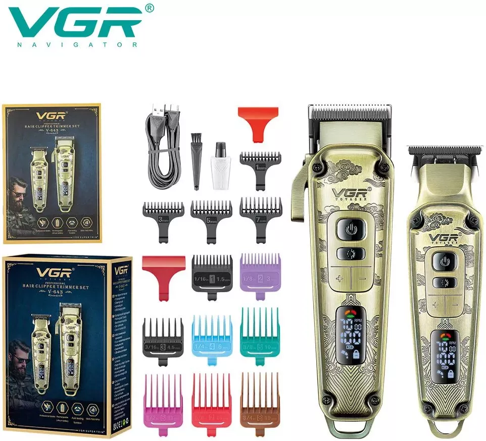 Машинка для стрижки волос VGR V-643 купить недорого в Минске, цены – Shop.by