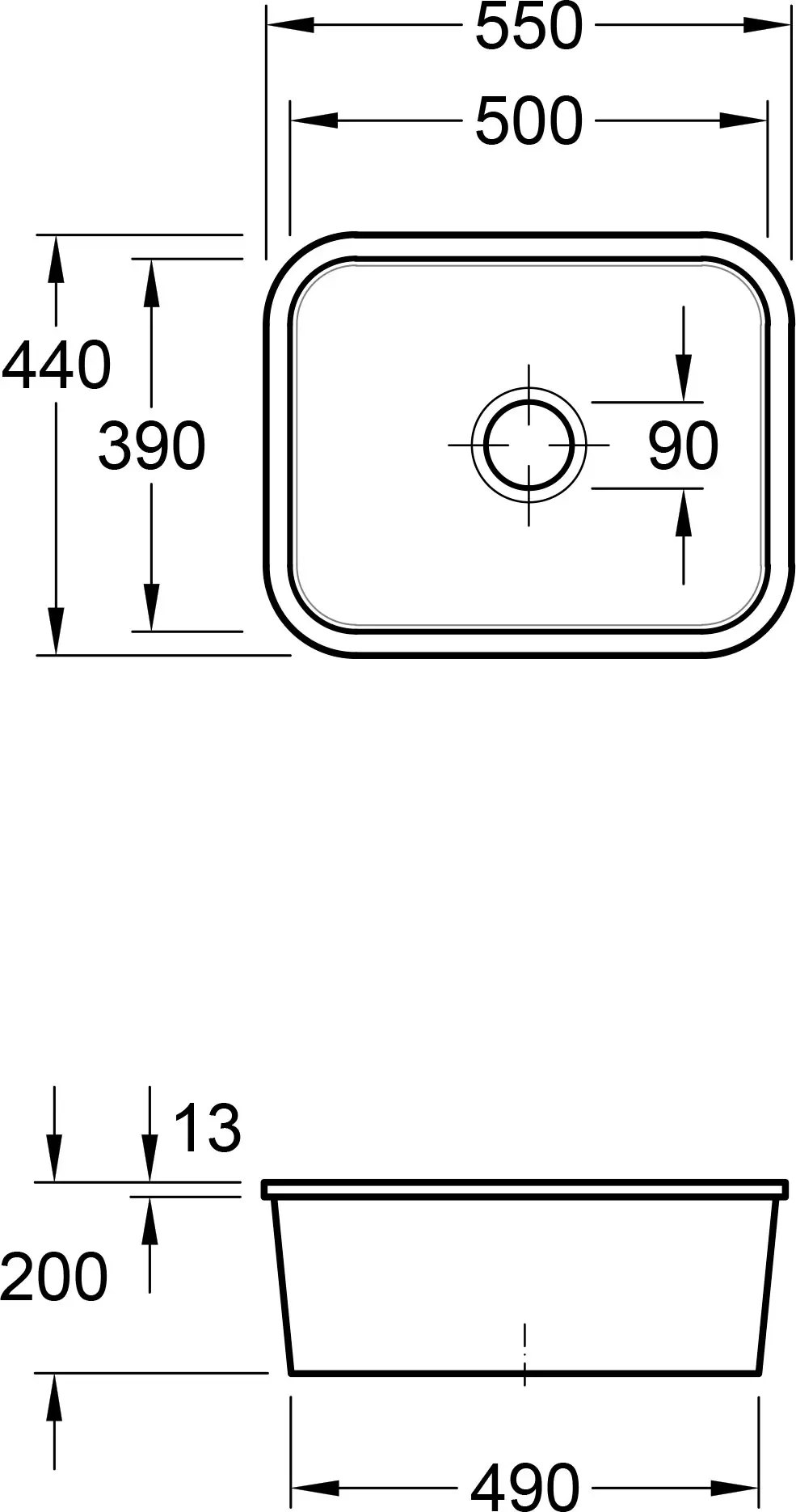 Кухонная мойка Villeroy & Boch Cisterna 60 C 670602I4 фото
