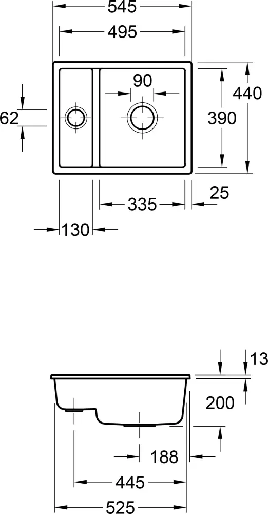 Кухонная мойка Villeroy & Boch Subway XU 675801KD фото