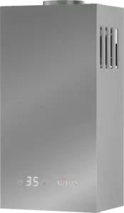 Газовая колонка VilTerm E11 Glass серебро фото